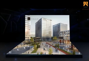 长沙中电软件园交互式数字沙盘