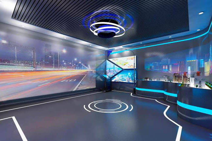 中建照明企业展厅